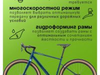 Шоссейный велосипед Hagen GR9, год 2025, цвет Синий, ростовка 22