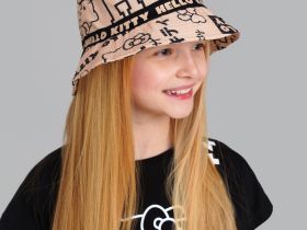 Панама текстильная для девочек