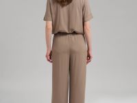 Брюки-палаццо с эластичным поясом