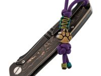 Темляк для складного ножа с бусиной "Track V", V/G/B