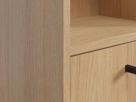 Стеллаж Сайрис 35x202 Дуб Барбера