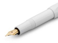 Ручка перьевая Kaweco CLASSIC Sport F 0,7 мм, чернила синие, корпус белый
