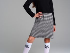 Платье трикотажное для девочек