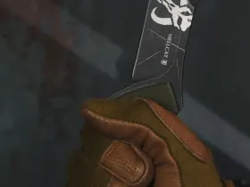 Складной нож Mr.Blade Hellcat Mini Mandalorian blackwash, сталь VG-10, рукоять Olive G10