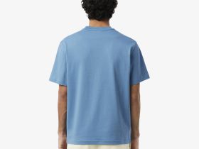 Мужская хлопковая футболка Lacoste с коротким рукавом