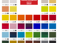 Набор акрила Talens "Amsterdam" General Set 36 цв*20 мл