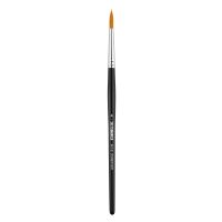 Кисть синтетика мягкая №4 круглая Sketchmarker "341" ручка короткая