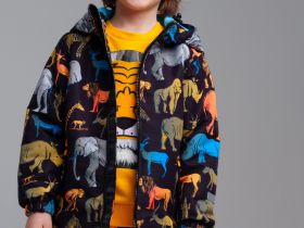 Куртка текстильная с полиуретановым покрытием для мальчиков (ветровка)