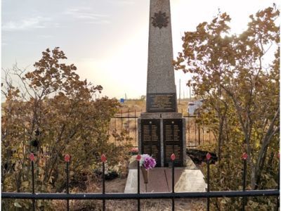 Братская могила советских воинов, погибших в период Сталинградской битвы