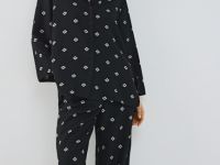 Широкие брюки, Черный