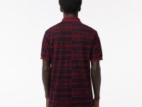 Мужское поло Lacoste L.12.12 с принтом