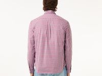 Мужская рубашка Lacoste Regular Fit в клетку