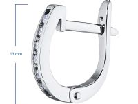 Серьги из белого золота с бриллиантами э4701сг05152100