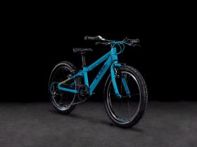 Детский велосипед Cube Acid 200, год 2023, цвет Синий-Оранжевый
