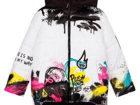 Куртка текстильная с полиуретановым покрытием для девочек