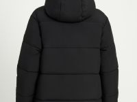 Утепленная куртка с капюшоном и воротником-стойкой