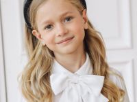 Блузка с длинным рукавом для девочки