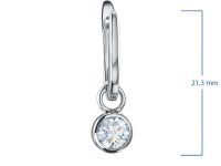 Серьги из белого золота э4712сг08210864