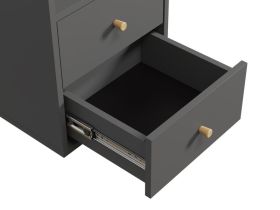 Стеллаж Кейн 2-39x149 Графитовый