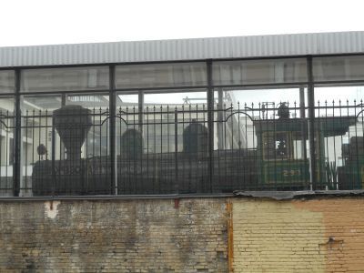 Паровоз "М-293", на котором в августе 1917 г. Ленин В.И. выезжал в Финляндию и в октябре 1917 г. возвратился в Петроград