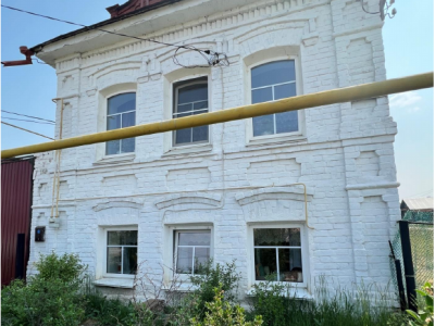 Двухэтажный каменный дом усадьбы Столбиковых