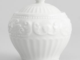 Сахарница Emboss White