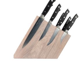 Подставка для ножей магнитная комбинированная Woodinhome KS016SOW, дуб