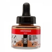 Чернила акриловые Talens "Amsterdam" 30 мл №811 Бронзовый