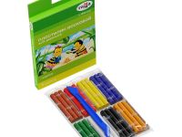 Набор пластилина Гамма "Пчелка" 8 цв восковой