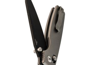 Складной нож Kizer Original 2 Sheepsfoot, сталь S45VN, рукоять титан, серый