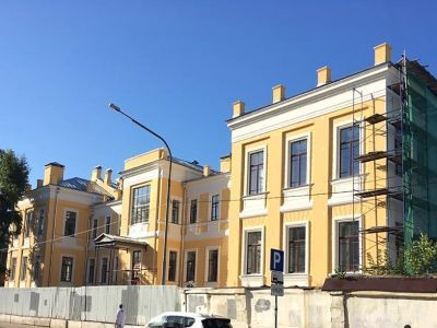 Александровская больница Московского купеческого общества, 1887 г., архитектор А.С.Каминский