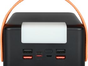 Портативное зарядное устройство TFN Porta LCD PD 80 000 мАч Чёрное