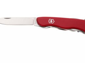 Нож перочинный Victorinox Outrider 0.8513, сталь X50CrMoV15, рукоять нейлон, красный