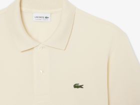 Мужское поло Lacoste из смеси эластичного органического хлопка