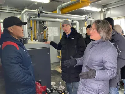 Для школы в якутском селе Асыма построили новую модульную котельную