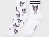 Носки с принтом Kuromi 2 пары Глория Джинс