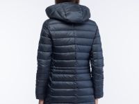 Женская длинная стёганная куртка Lacoste