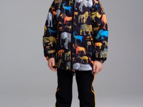 Куртка текстильная с полиуретановым покрытием для мальчиков (ветровка)