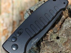 Автоматический нож Hogue Ballista I Auto, сталь 154CM, рукоять алюминий, черный