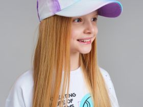 Кепка текстильная для девочек