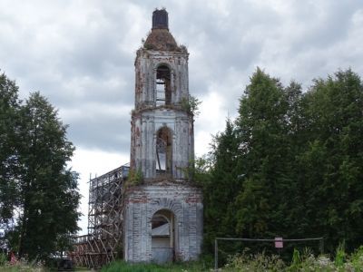 Колокольня церкви Спаса Преображения