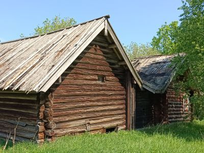 Дом-двойня, деревянный