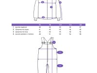 Комплект текстильный с полиуретановым покрытием для девочек: куртка, полукомбинезон