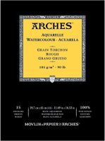 Альбом-склейка для акварели Arches "RG Watercolour Rough" 42х29,7 см 15 л 185 г, 100% хлопок, крупно