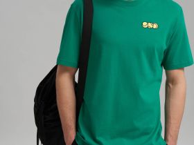 Футболка прямого кроя из джерси