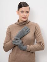 Перчатки из кашемира ULKos графит