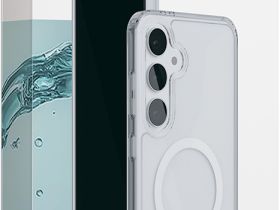 Клип-кейс VLP Air Case MagSafe для Samsung Galaxy S24 FE прозрачный