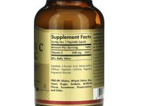 Solgar, Витамин С, 500 мг, 250 растительных капсул