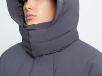 Пуховик с воротником-стойкой из коллаборации с man