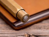 Ручка шариковая Kaweco BRASS Sport 1,0 мм, корпус латунный